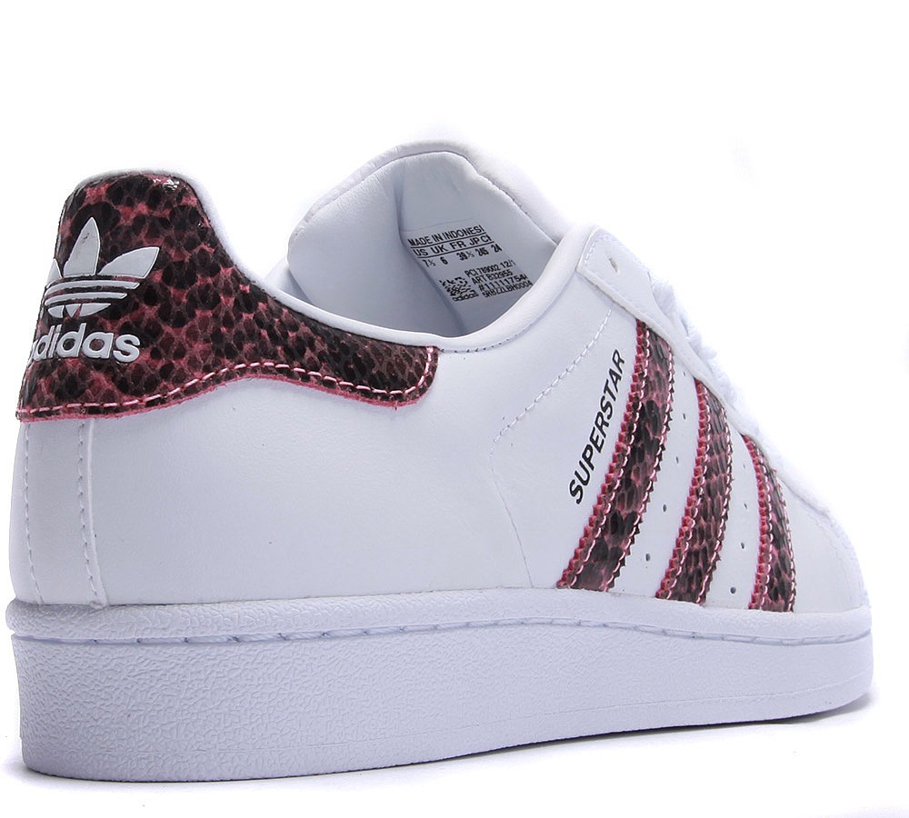 adidas superstar bordeau croco