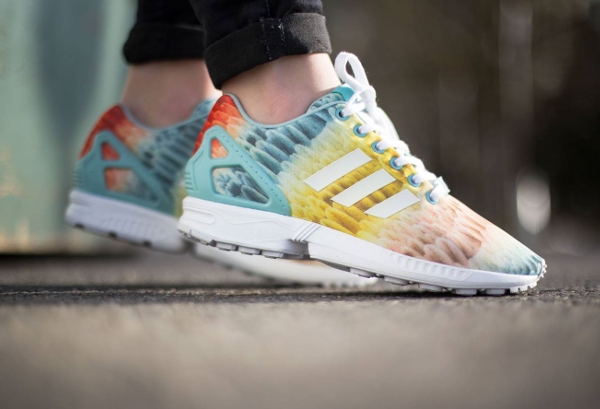 adidas zx flux bleu ciel