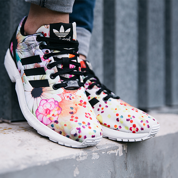 adidas zx flux motif fleur Pas Cher Collections soldes adidas zx flux motif fleur pas cher en 